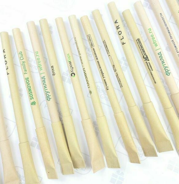 эко ручки с логотипом