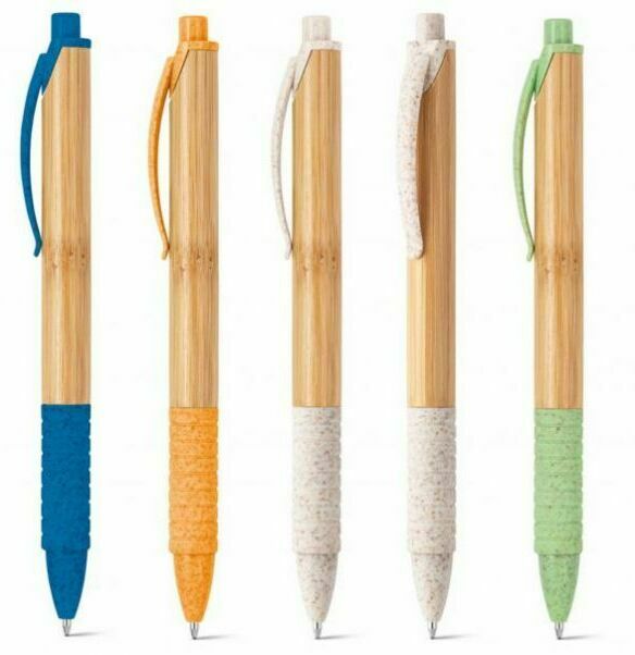 эко ручки из бамбука