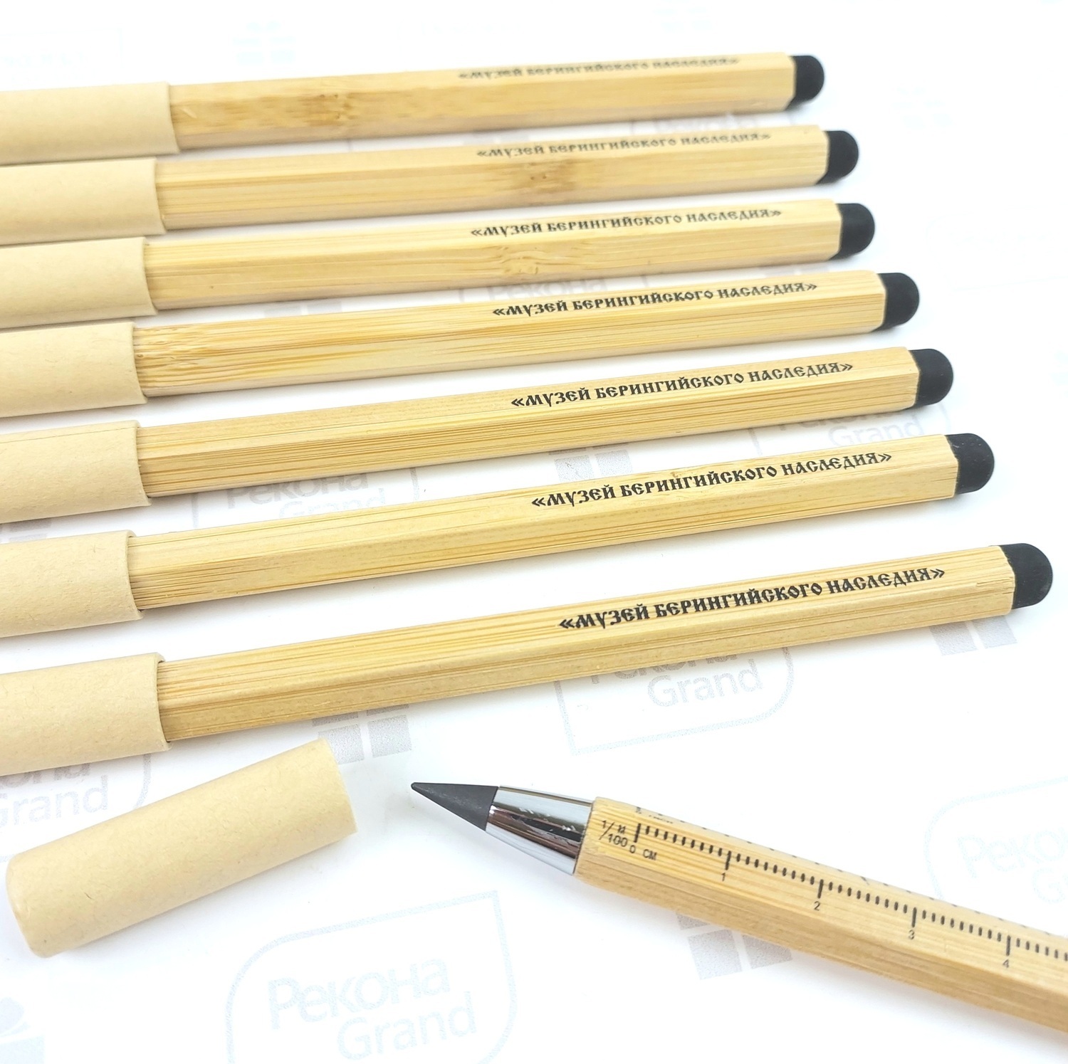 эко карандаши с логотипом