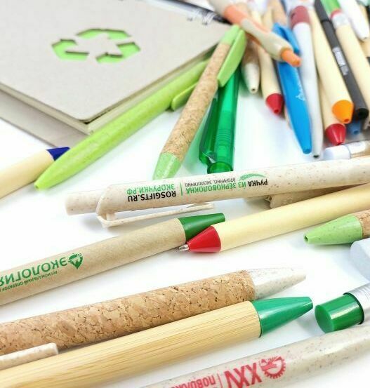 эко ручки с логотипом